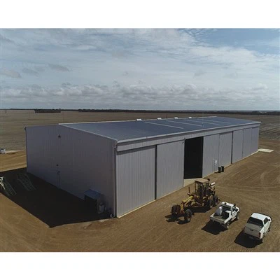 Construção de Armazém de Metal